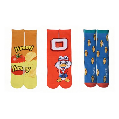 Premium Sublimation Crew Athletic Socks